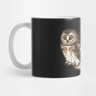 Northern Saw-Whet Owl Mug